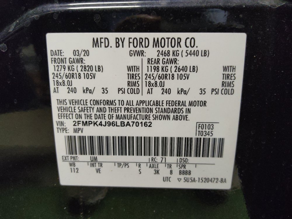 Used 2020 Ford Edge SEL w/ Convenience Package AWD/4WD image 33