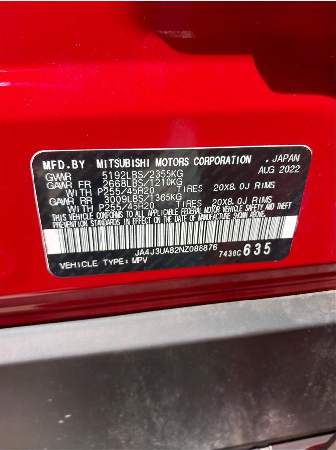 Used 2022 Mitsubishi Outlander SE FWD image 17
