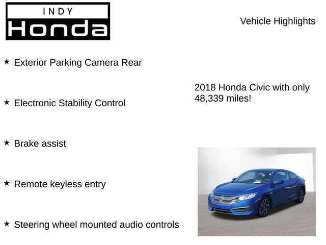 Used 2018 Honda Civic LX-P image 7