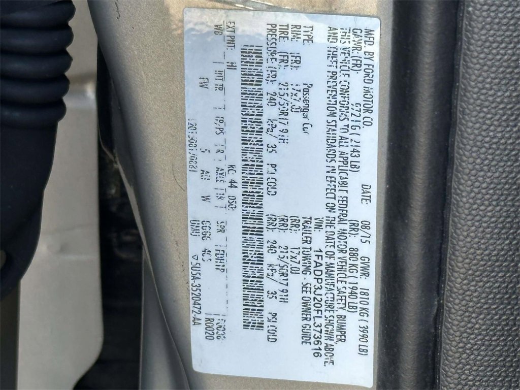 Used 2015 Ford Focus Titanium w/ Titanium Cold Weather Package image 26