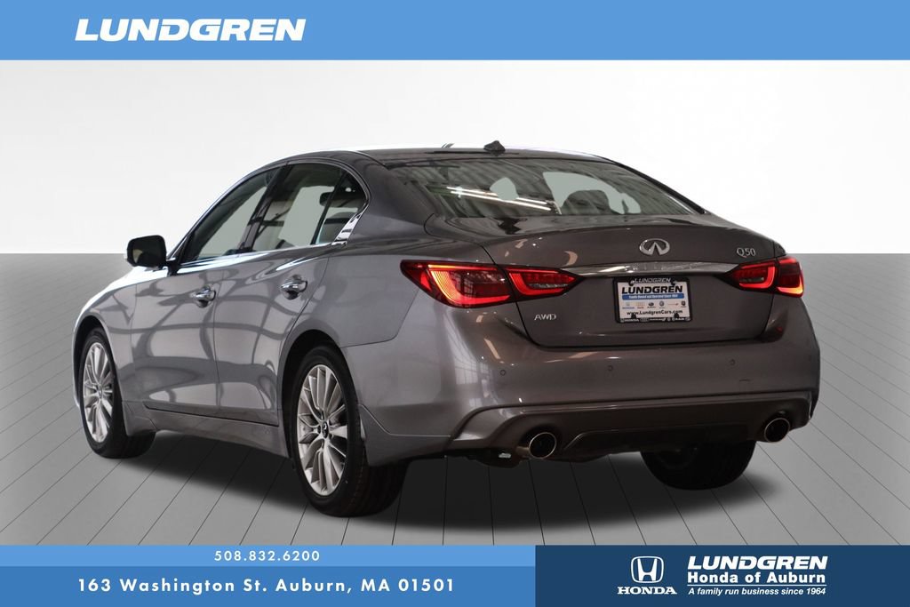 Used 2023 INFINITI Q50 Luxe w/ Cargo Package AWD/4WD image 3