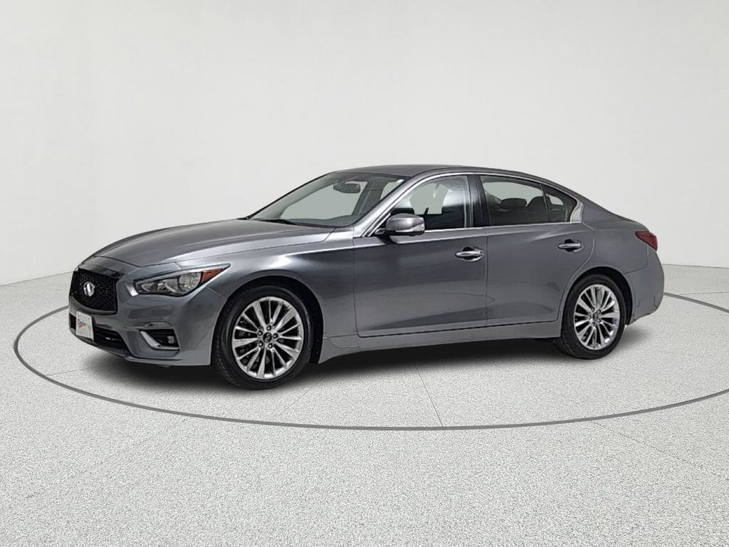 Used 2021 INFINITI Q50 Luxe w/ Seat & Sound Package image 2