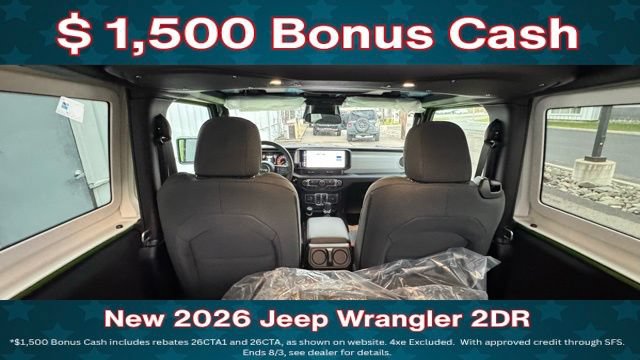 New 2026 Jeep Wrangler Sport AWD/4WD image 30