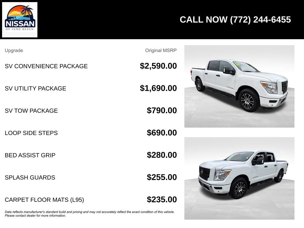 Used 2024 Nissan Titan SV w/ SV Convenience Package image 6
