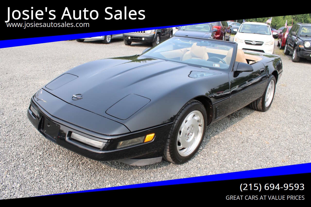 Used 1996 Chevrolet Corvette Convertible RWD image 1