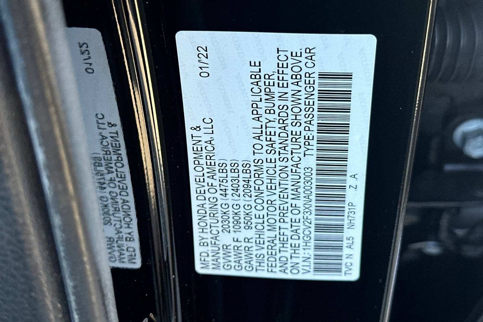 Used 2022 Honda Accord Sport image 28
