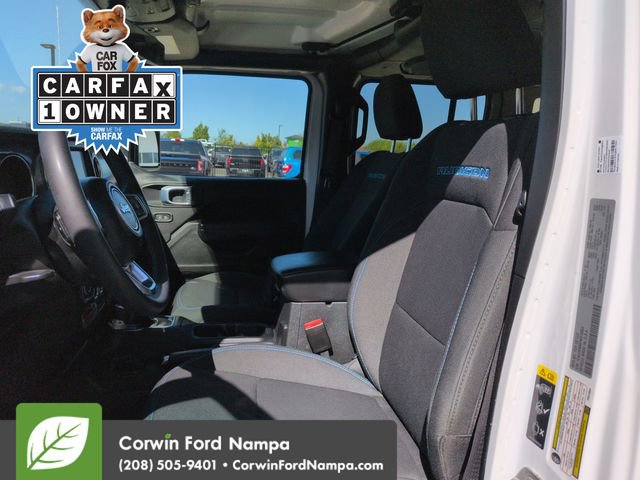 Used 2023 Jeep Wrangler Unlimited Rubicon 4xe AWD/4WD image 24