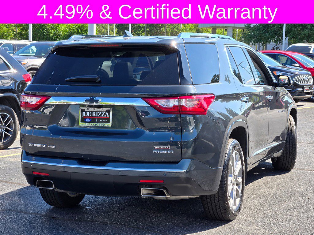 Used 2019 Chevrolet Traverse Premier w/ LPO, Floor Liner Package AWD/4WD image 11
