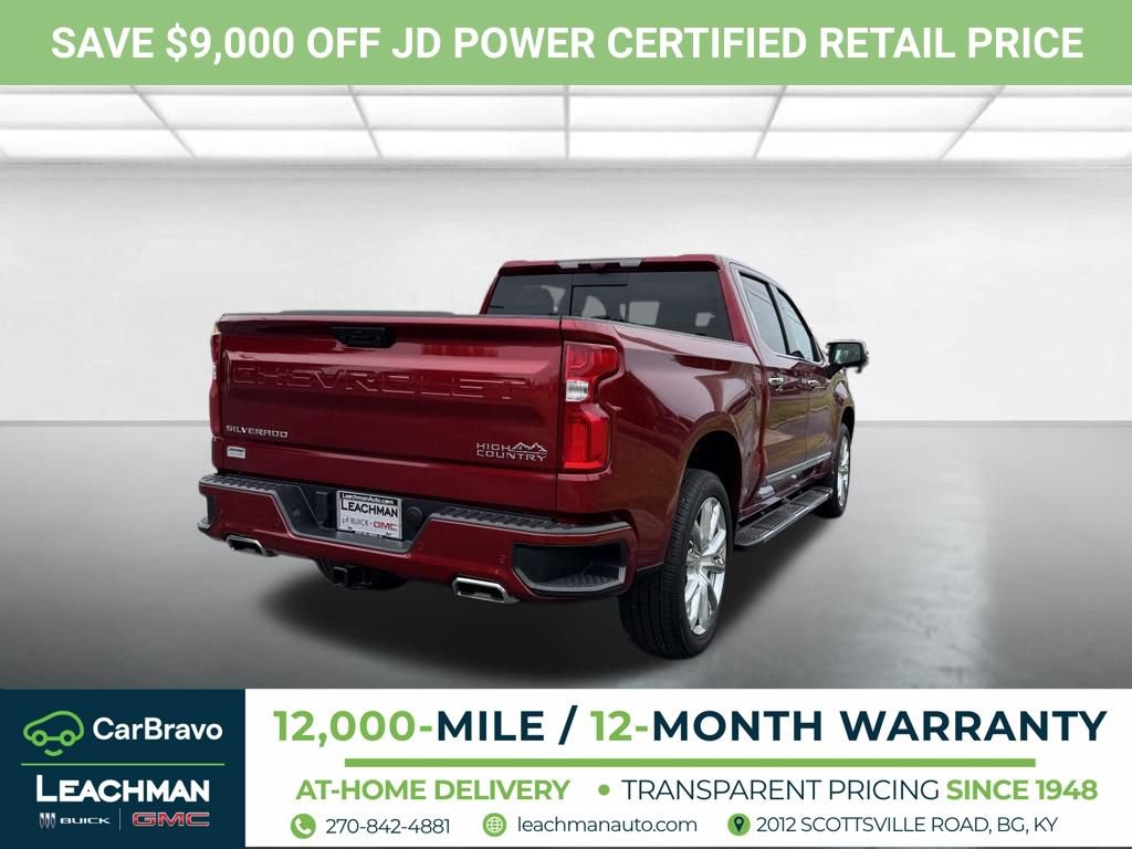 Certified 2025 Chevrolet Silverado 1500 High Country w/ High Country Premium Package AWD/4WD image 3