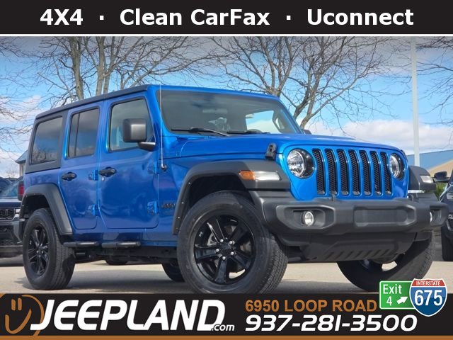Used 2021 Jeep Wrangler Unlimited Sport image 1