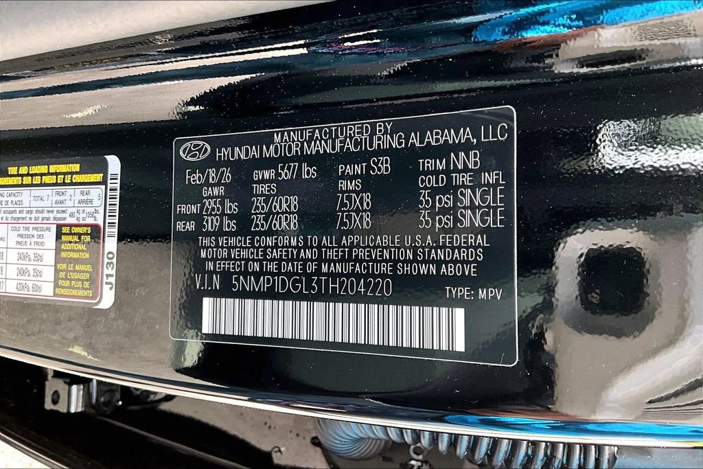New 2026 Hyundai Santa Fe SE AWD/4WD image 15