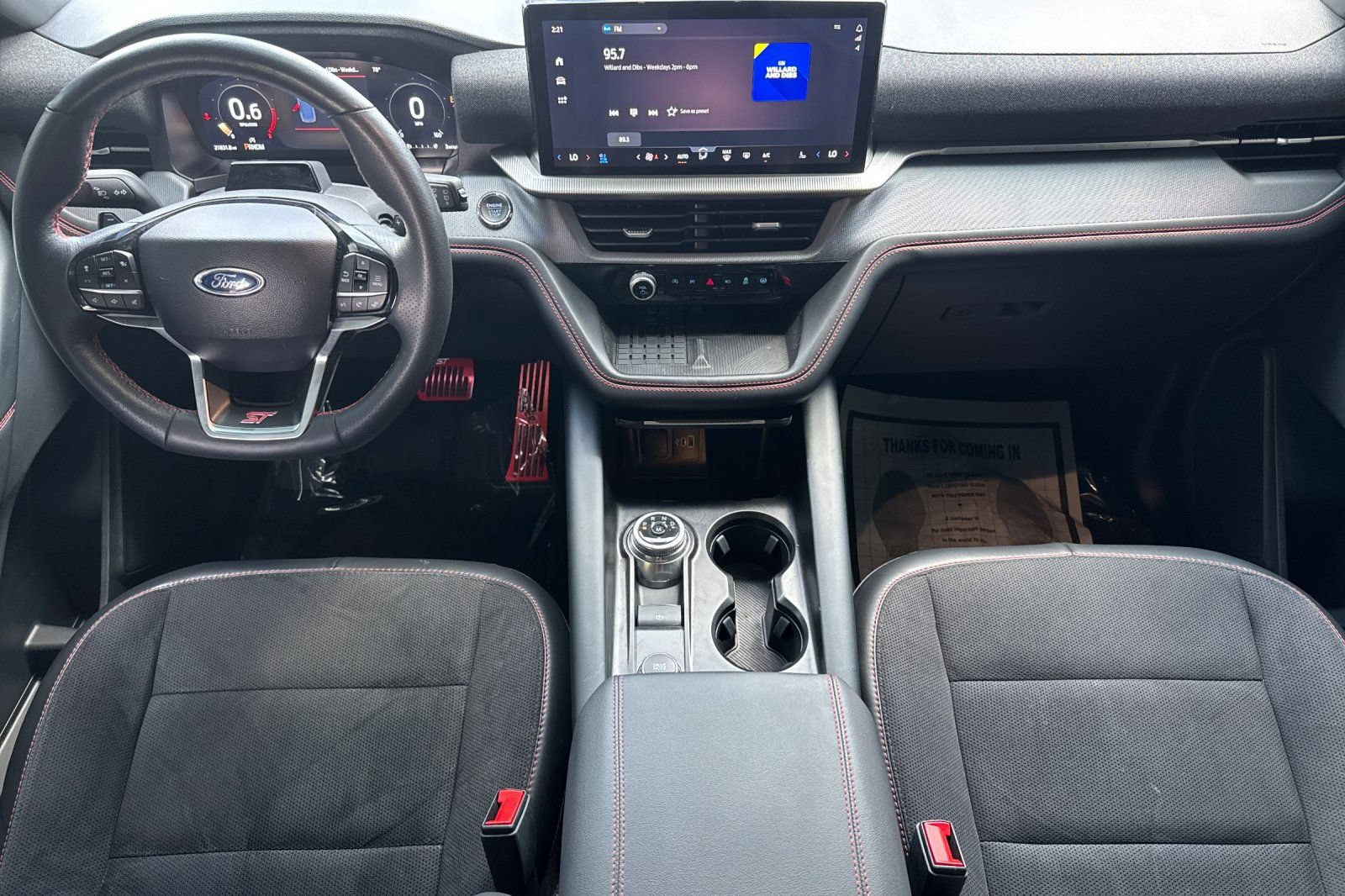 Used 2025 Ford Explorer ST w/ Sun And Sound Package AWD/4WD image 13