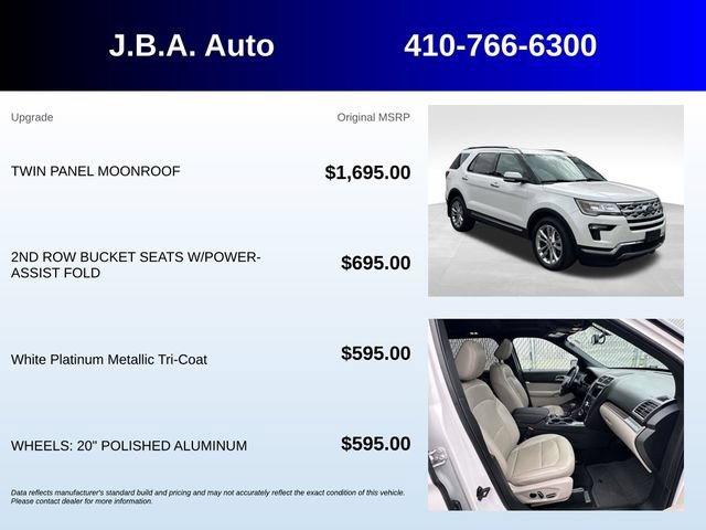 Used 2018 Ford Explorer Limited AWD/4WD image 5
