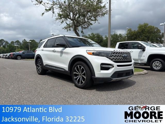 Used 2020 Ford Explorer Limited w/ Class III Trailer Tow Package AWD/4WD image 1