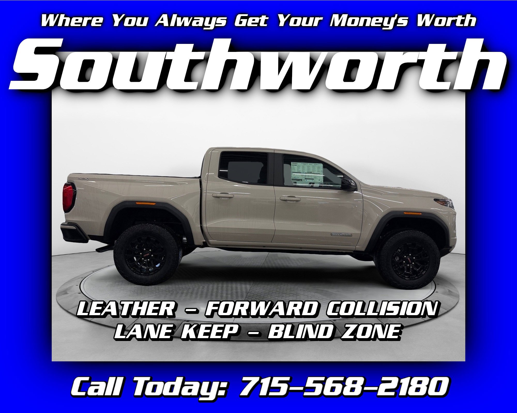 New 2026 GMC Canyon Elevation w/ Convenience Package