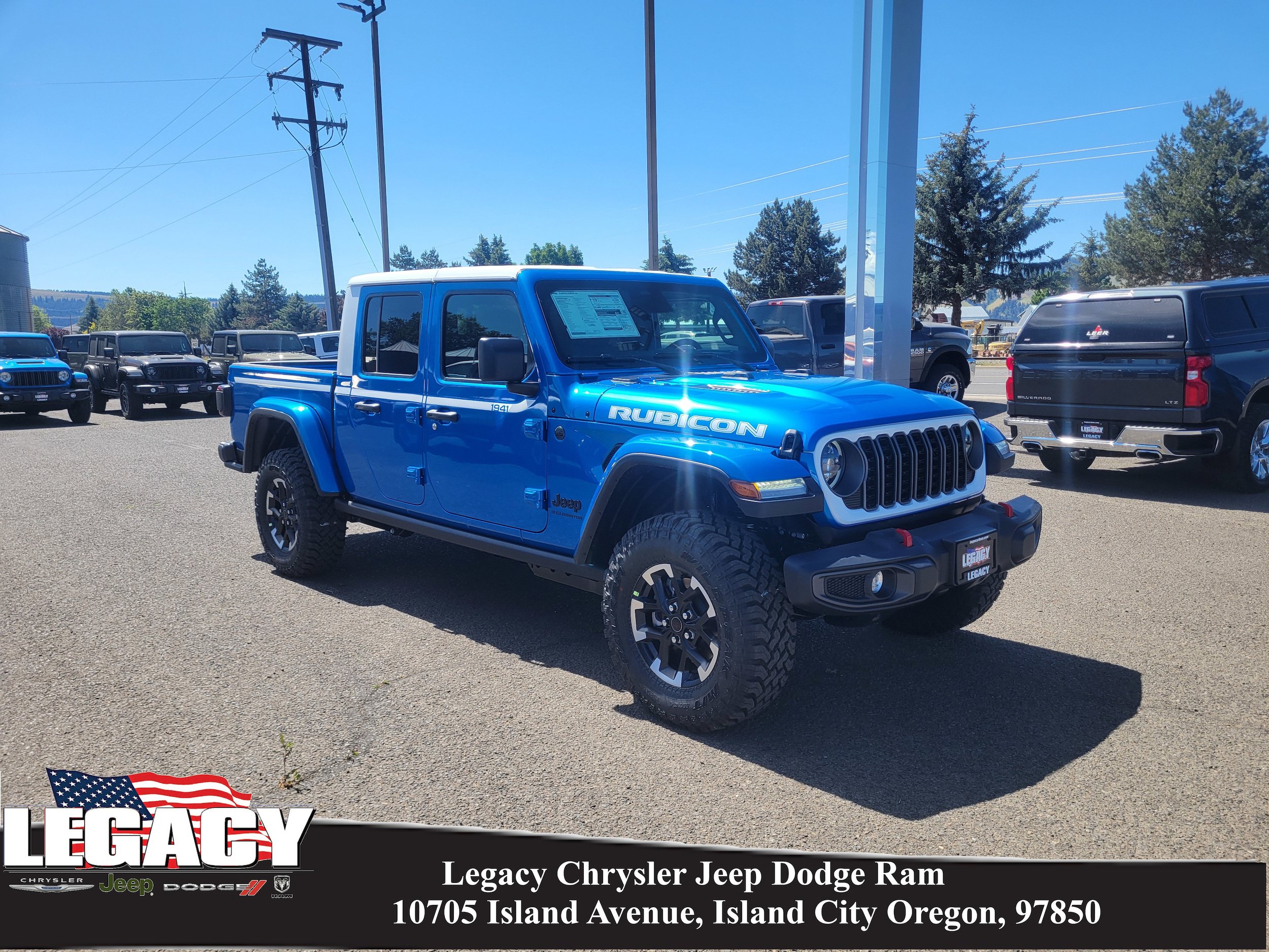 New 2026 Jeep Gladiator Rubicon w/ Whitecap Package