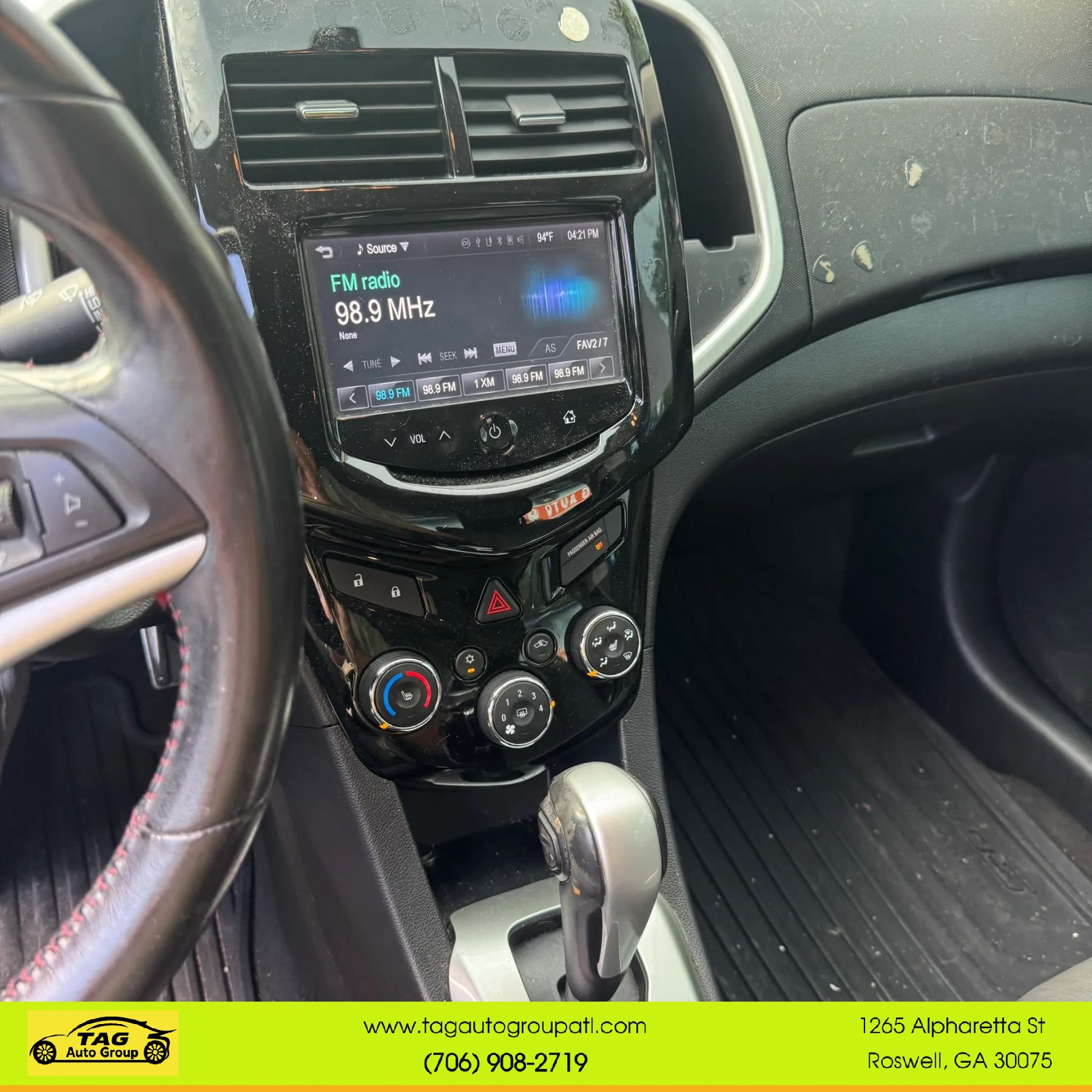 Used 2016 Chevrolet Sonic RS FWD image 15
