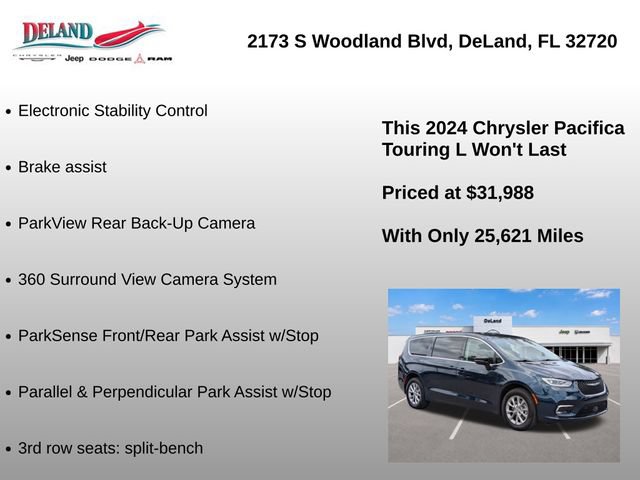 Used 2024 Chrysler Pacifica Touring-L AWD/4WD image 15