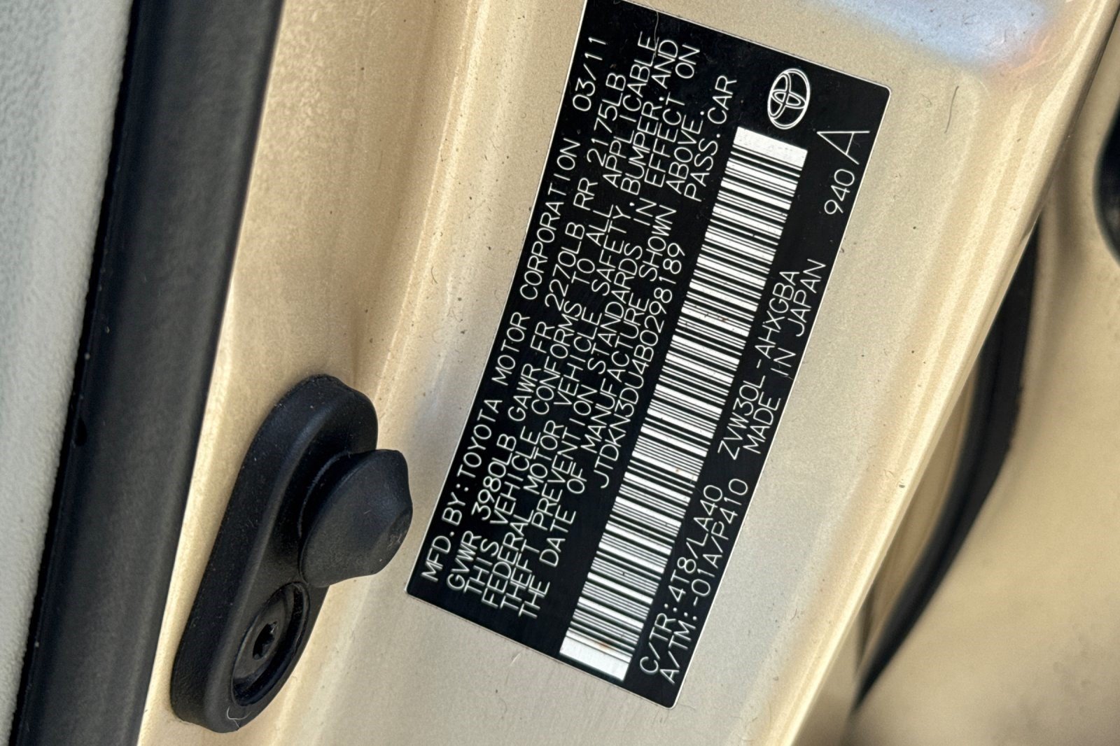 Used 2011 Toyota Prius Four w/ Solar Roof Pkg FWD image 29
