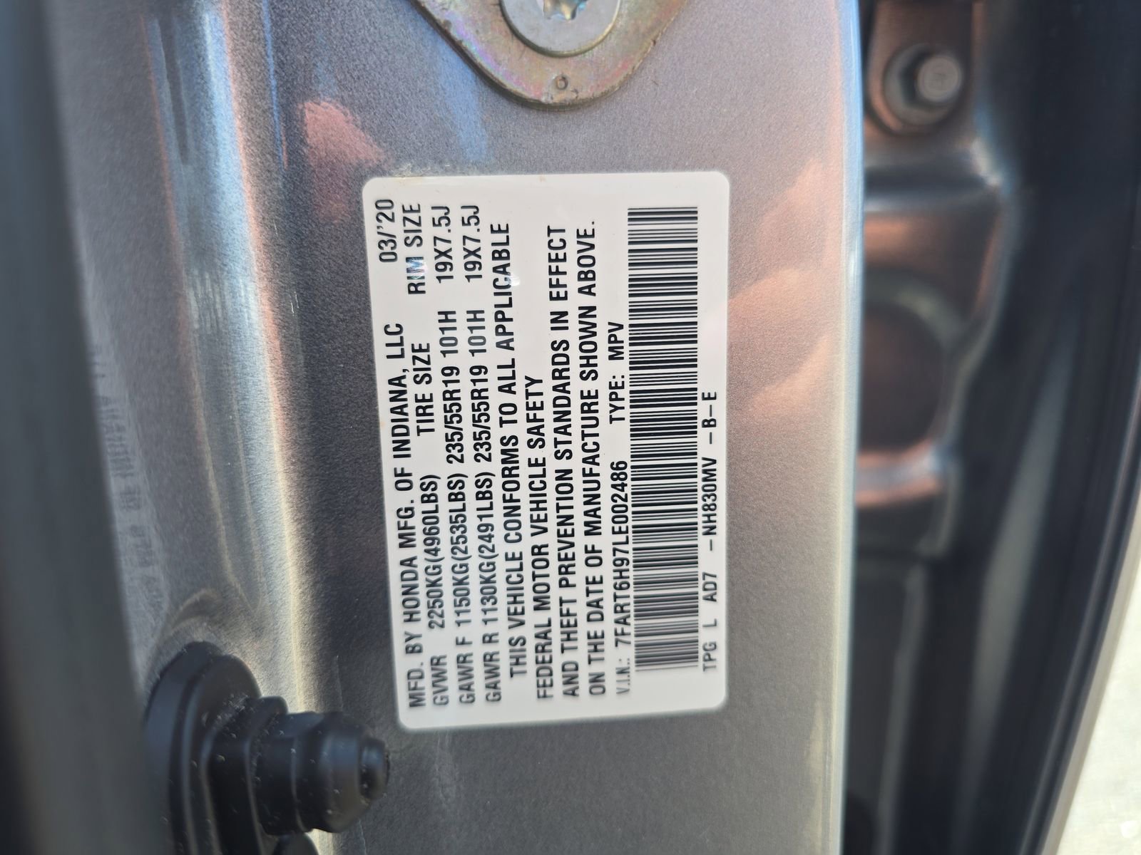 Used 2020 Honda CR-V Touring image 31