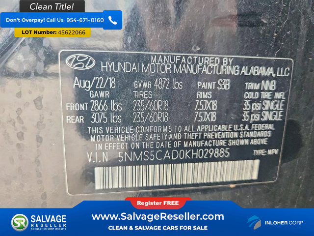 Used 2019 Hyundai Santa Fe AWD image 15