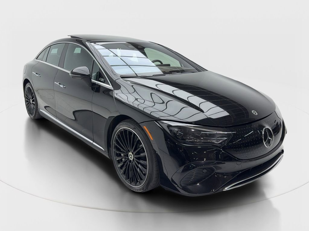 Used 2023 Mercedes-Benz EQE 500 4MATIC Sedan w/ Exclusive Trim Package image 2