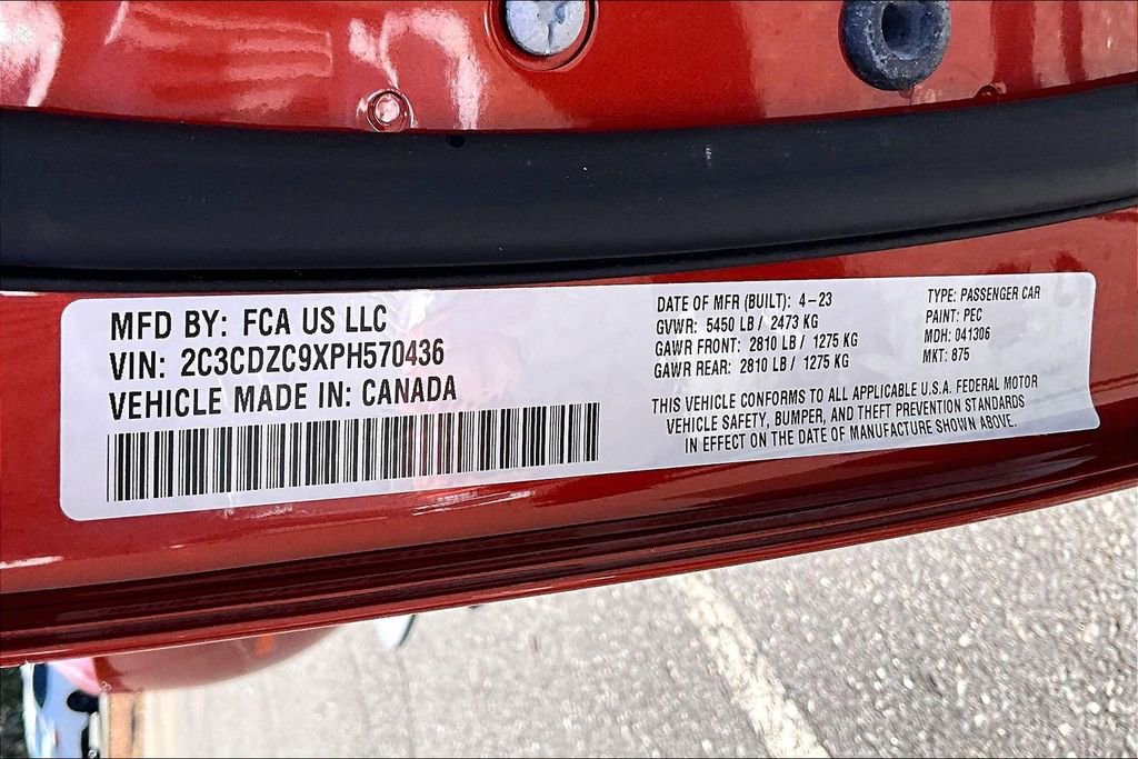 Used 2023 Dodge Challenger SRT Hellcat w/ Driver Convenience Group image 14