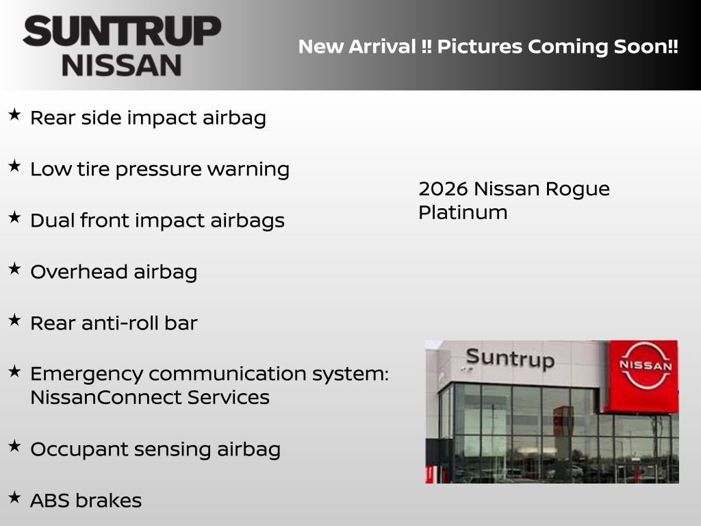 New 2026 Nissan Rogue Platinum image 5