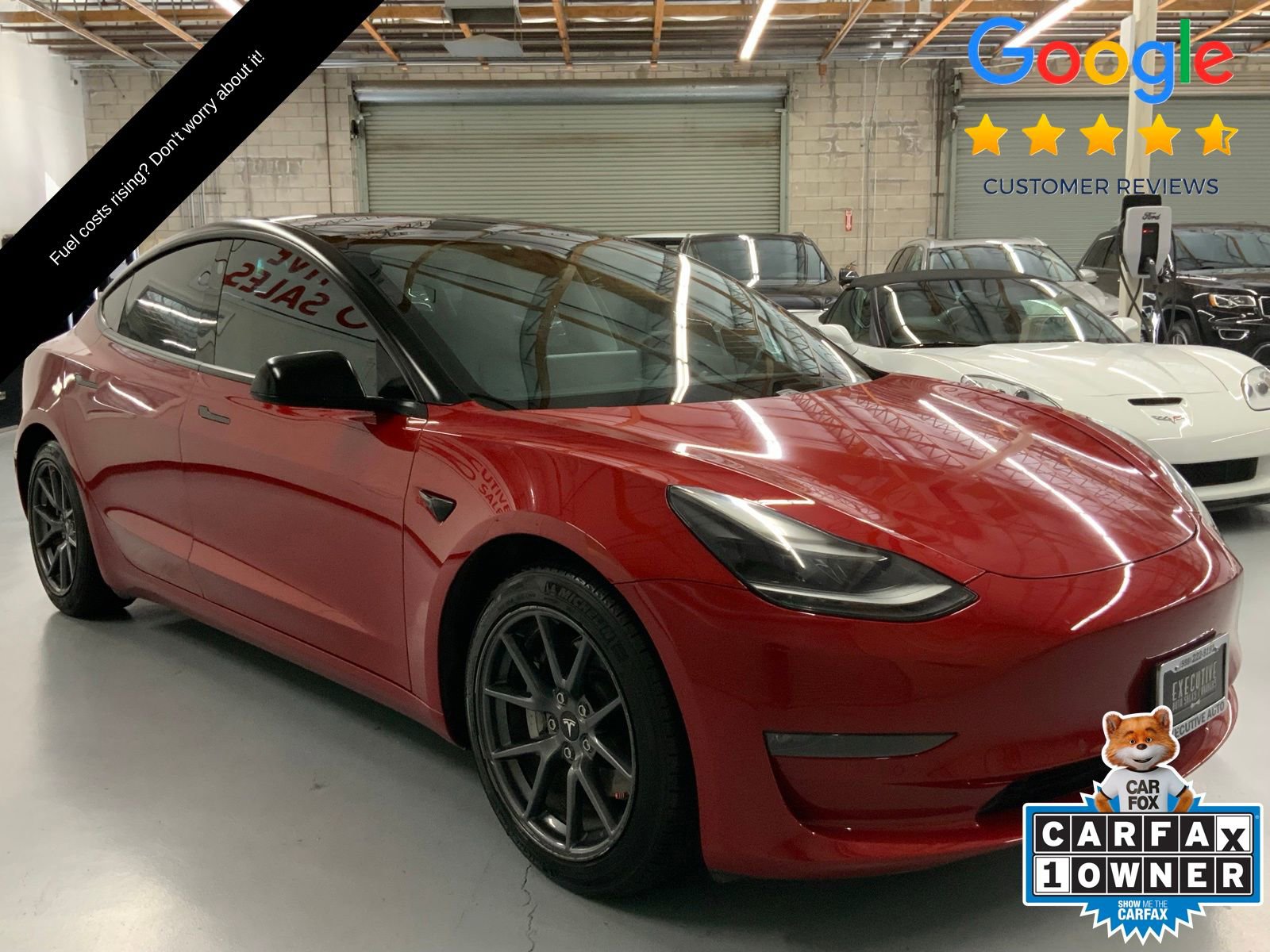 Used 2021 Tesla Model 3 Standard Range Plus image 3