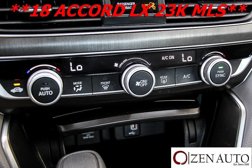 Used 2018 Honda Accord LX image 17