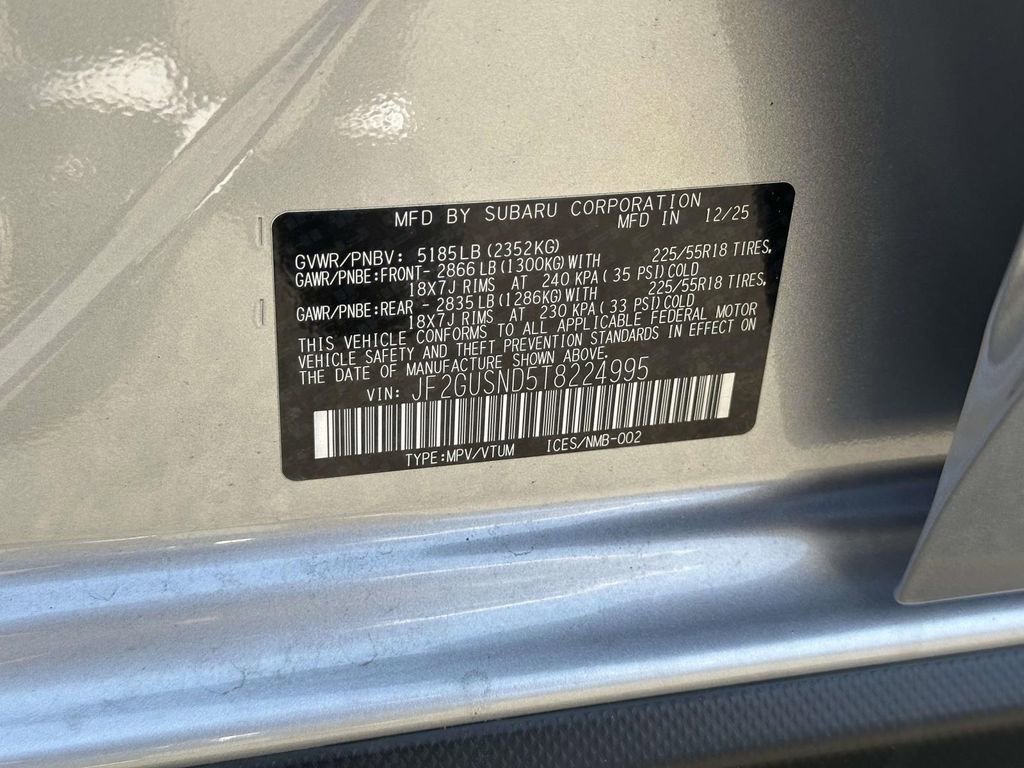 New 2026 Subaru Crosstrek 2.5i Limited image 13