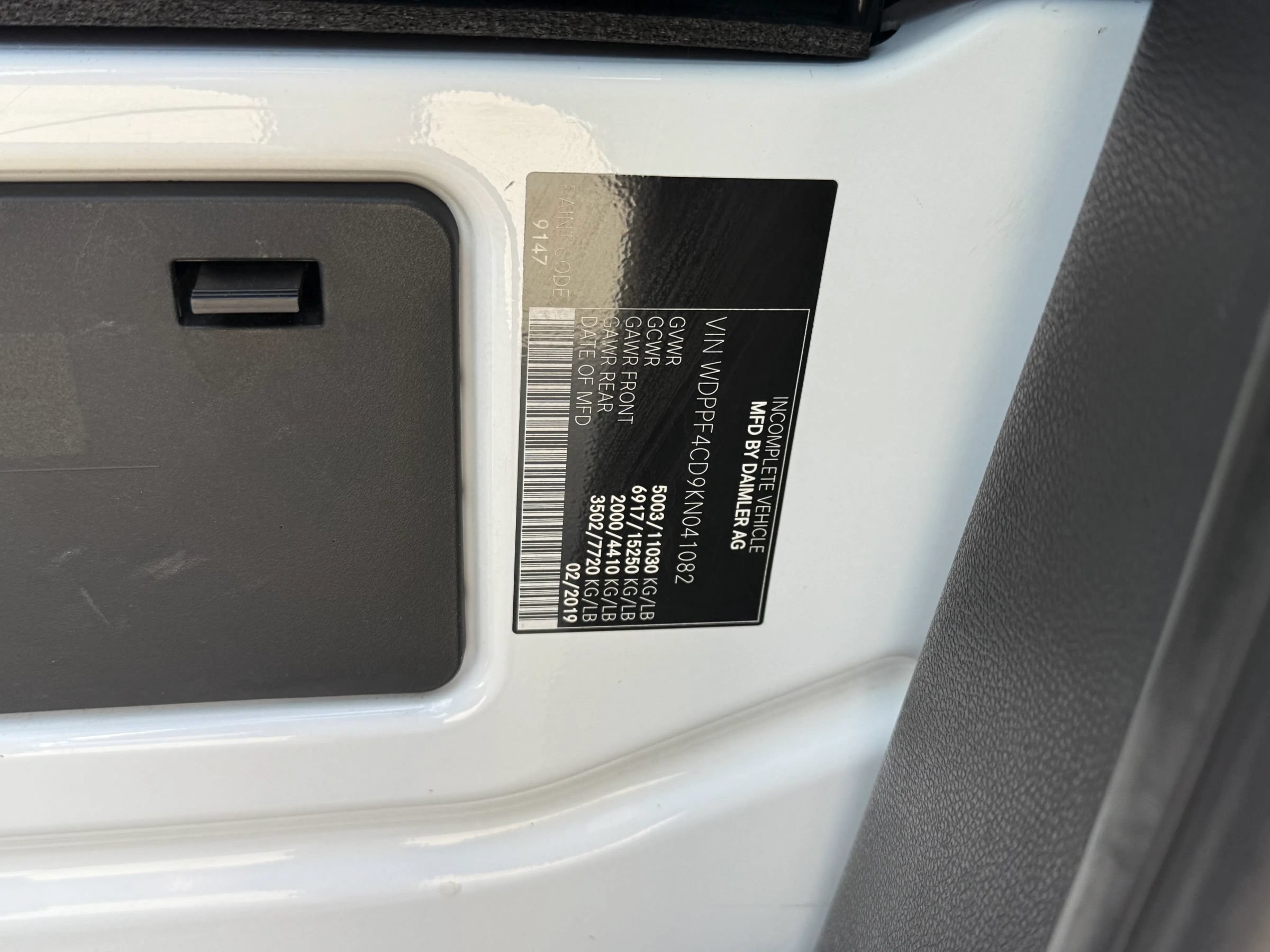 Used 2019 Freightliner Sprinter 3500 w/ Premium Package RWD image 23