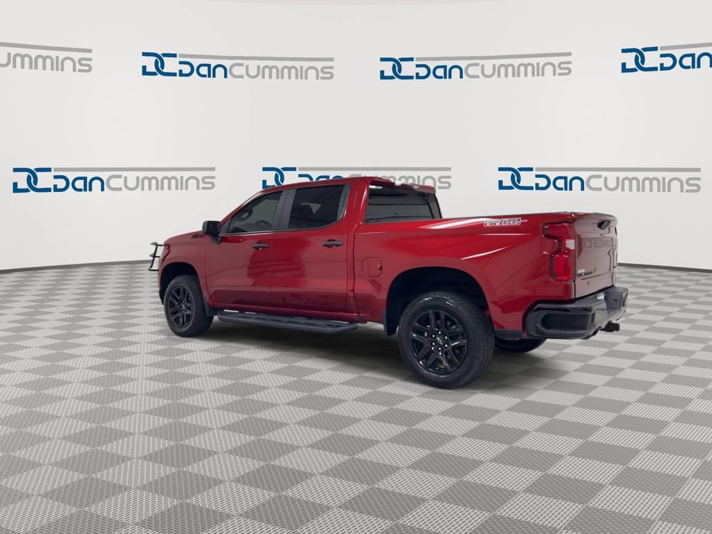 Used 2021 Chevrolet Silverado 1500 Custom Trail Boss w/ LPO, Dark Essentials Package AWD/4WD image 6