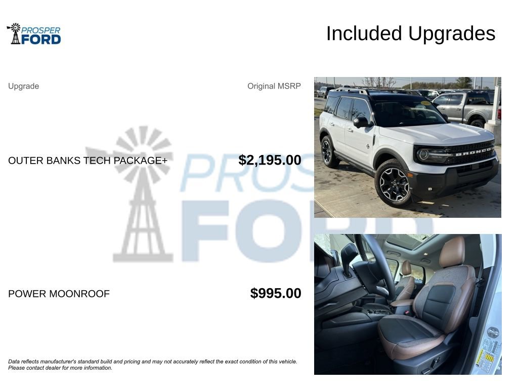 New 2025 Ford Bronco Sport Outer Banks w/ Outer Banks Tech Package+ image 30