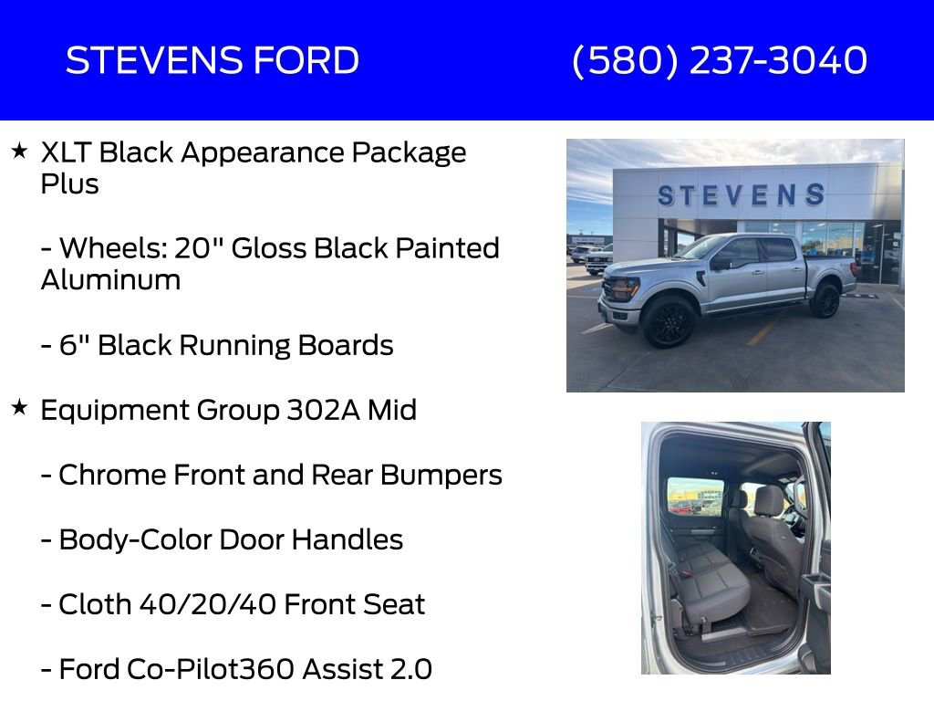 New 2026 Ford F150 XLT w/ Equipment Group 302A MID image 12