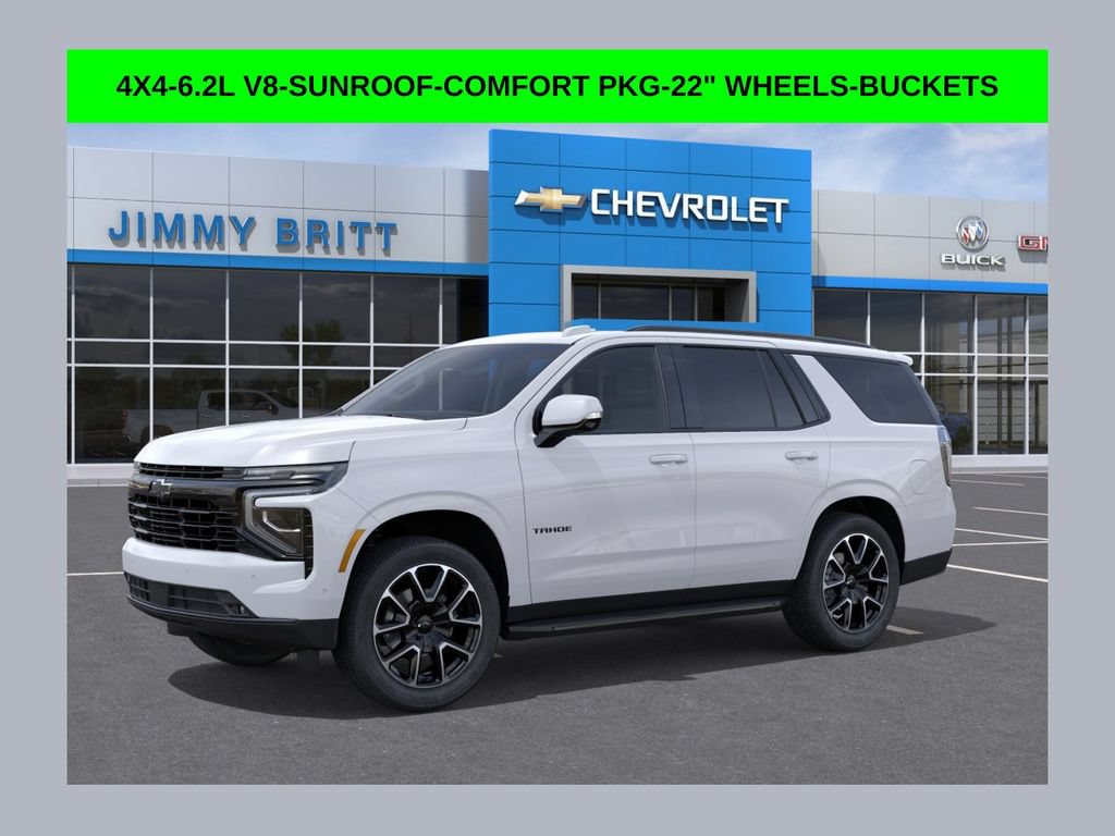 New 2026 Chevrolet Tahoe RST w/ RST Capability Package AWD/4WD image 1