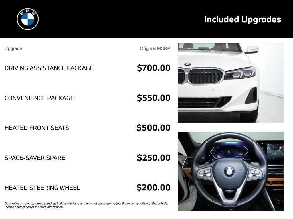 Used 2023 BMW 330i xDrive Sedan w/ Driving Assistance Package AWD/4WD image 4