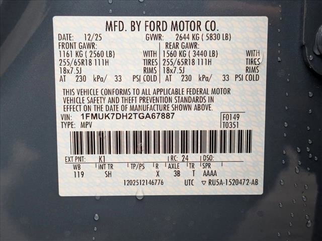 New 2026 Ford Explorer Active w/ Active Comfort Package image 17