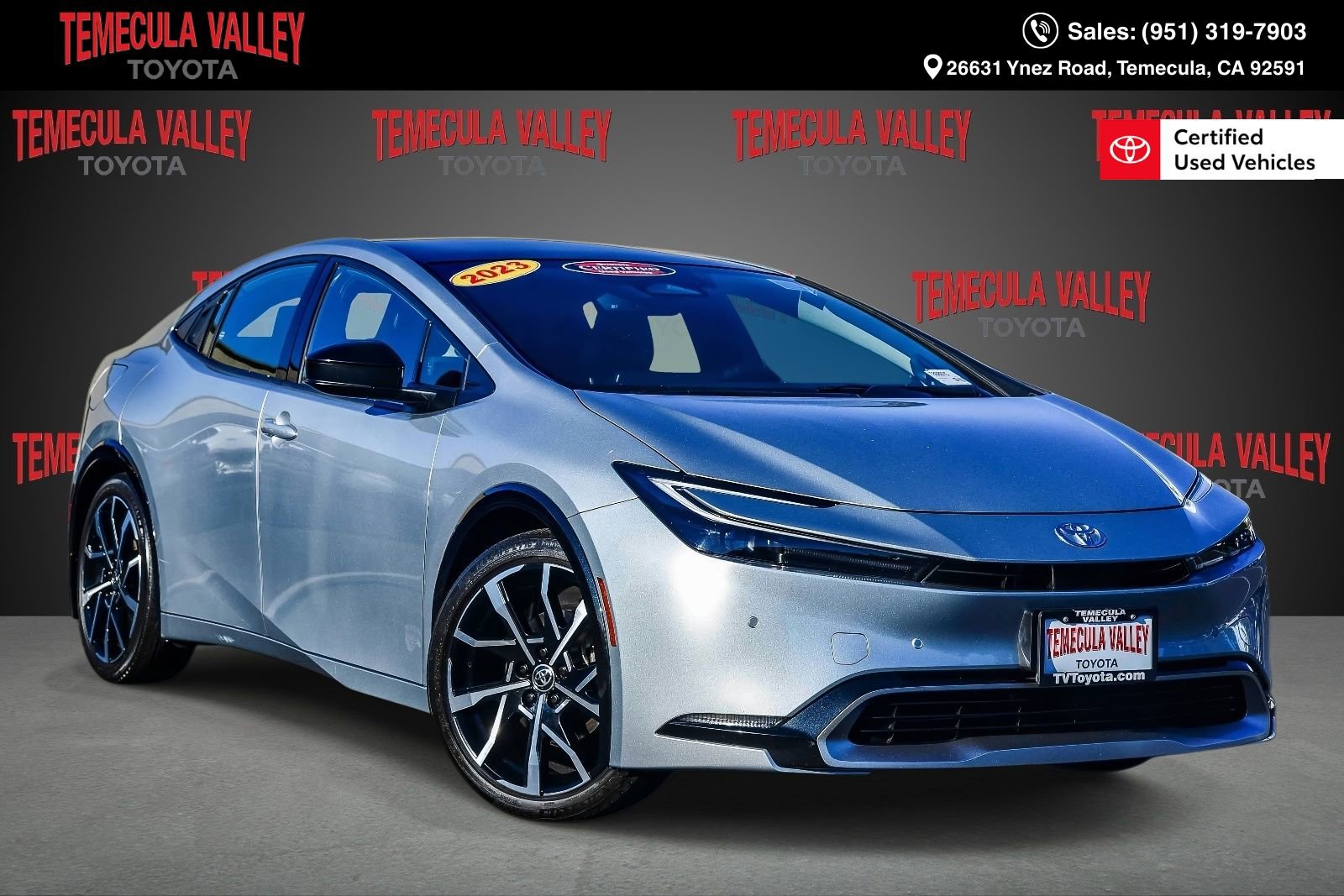 Certified 2023 Toyota Prius Prime Premium
