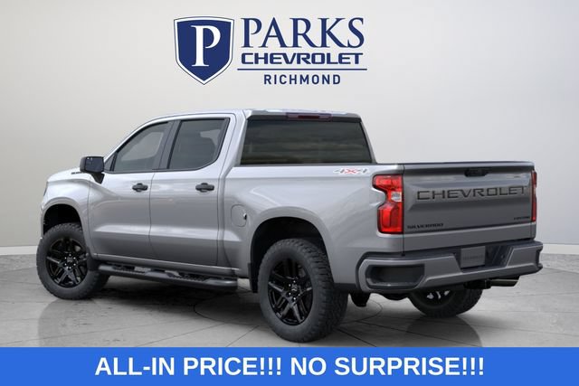 New 2026 Chevrolet Silverado 1500 Custom w/ Turbomax Blackout Package AWD/4WD image 6