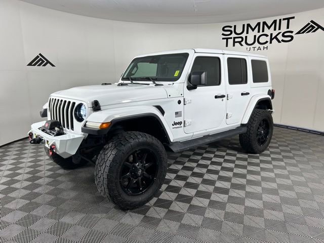 Used 2021 Jeep Wrangler Unlimited Sahara AWD/4WD image 2