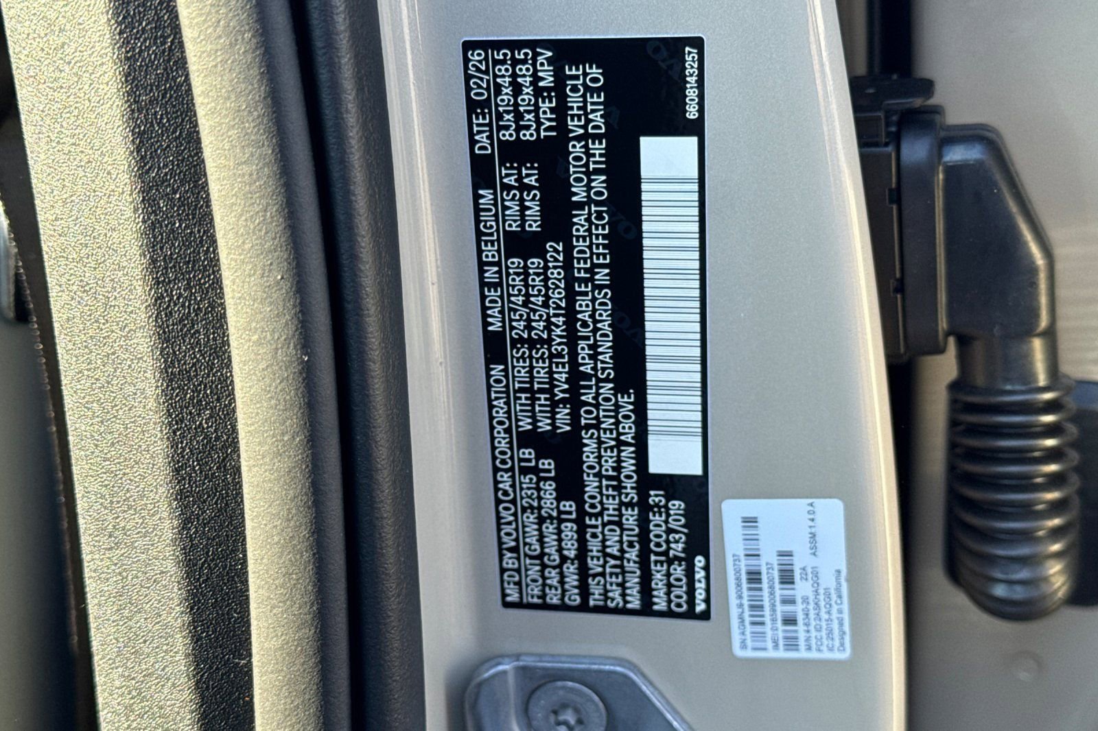 New 2026 Volvo EX30 Plus w/ Climate Package image 28