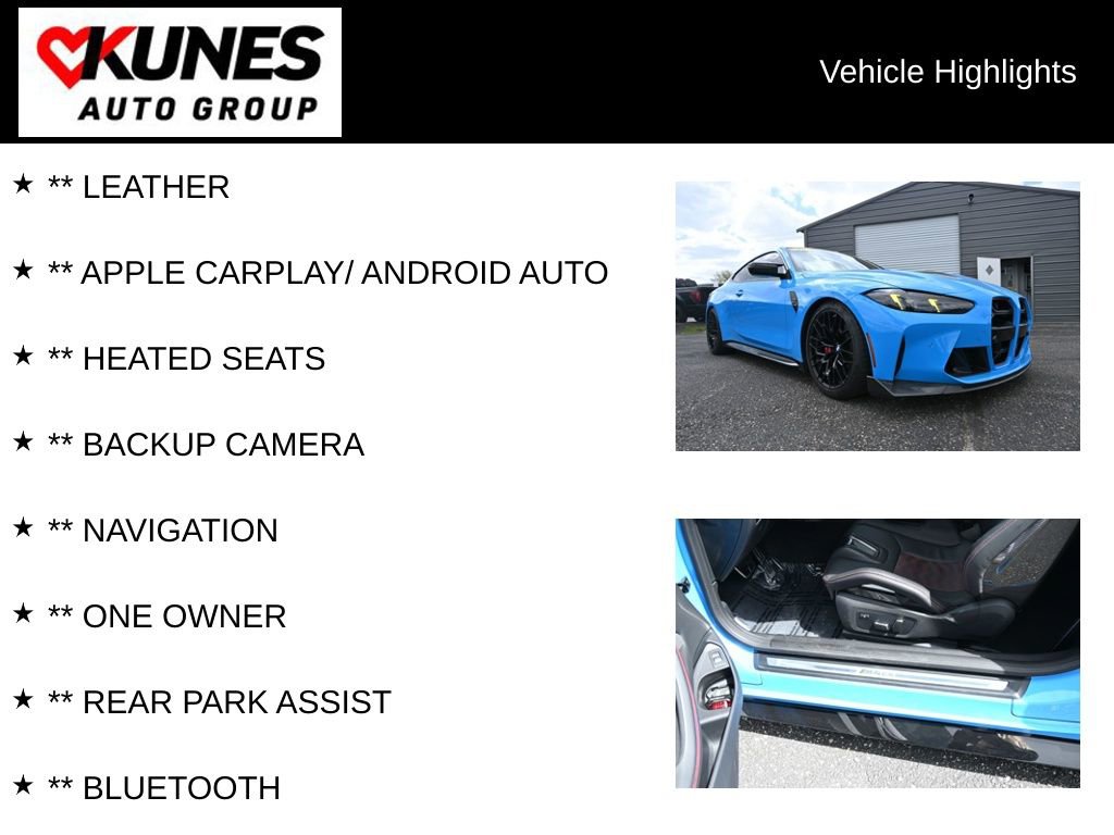 Used 2025 BMW M4 CS AWD/4WD image 2