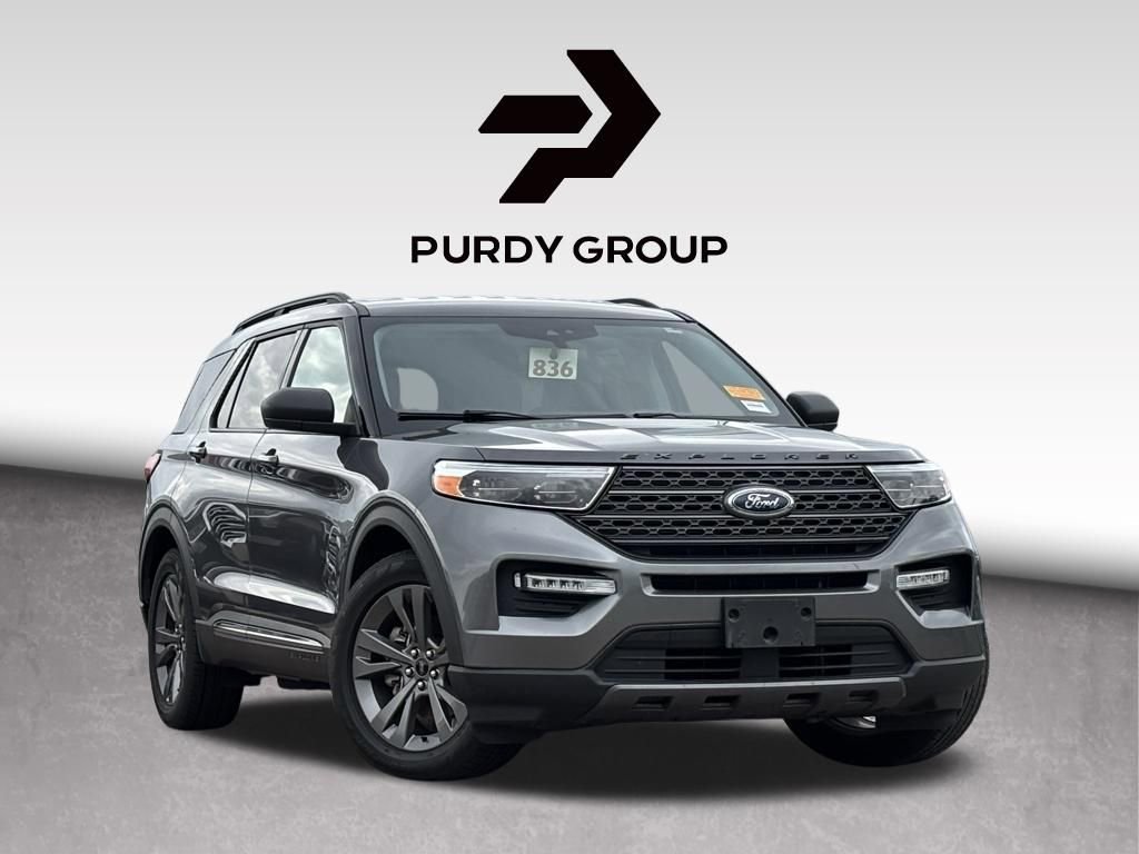 Used 2021 Ford Explorer XLT w/ Equipment Group 202A image 1