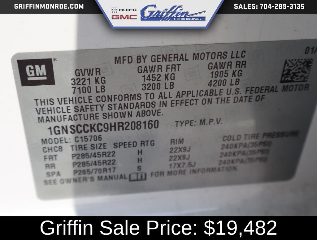 Used 2017 Chevrolet Tahoe Premier RWD image 58