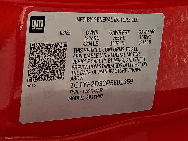 Used 2023 Chevrolet Corvette Z06 RWD image 26