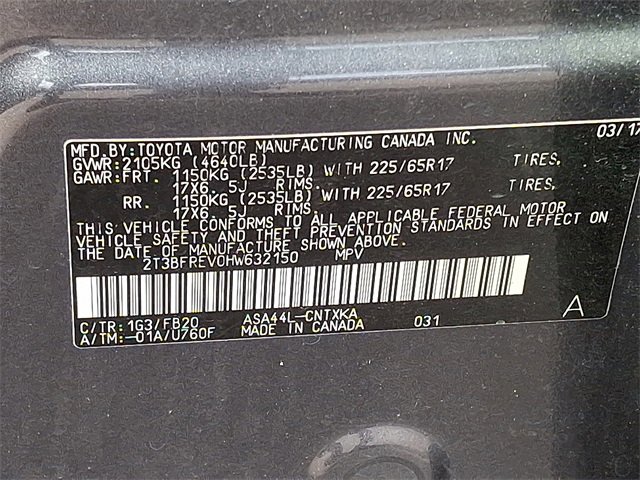 Used 2017 Toyota RAV4 LE image 20