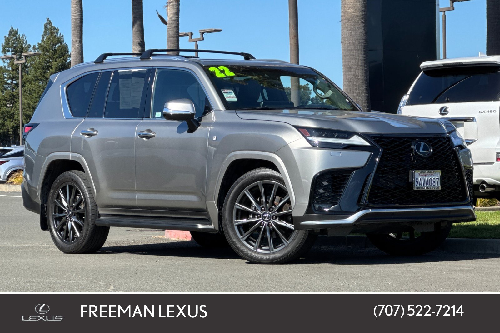Used 2022 Lexus LX 600 F Sport w/ Accessory Package (Z1) AWD/4WD image 1