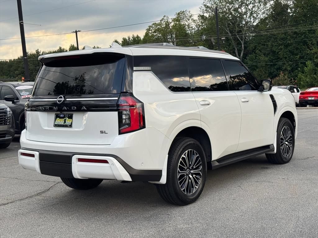 Certified 2025 Nissan Armada SL w/ Captain's Chari Seat Package AWD/4WD image 3