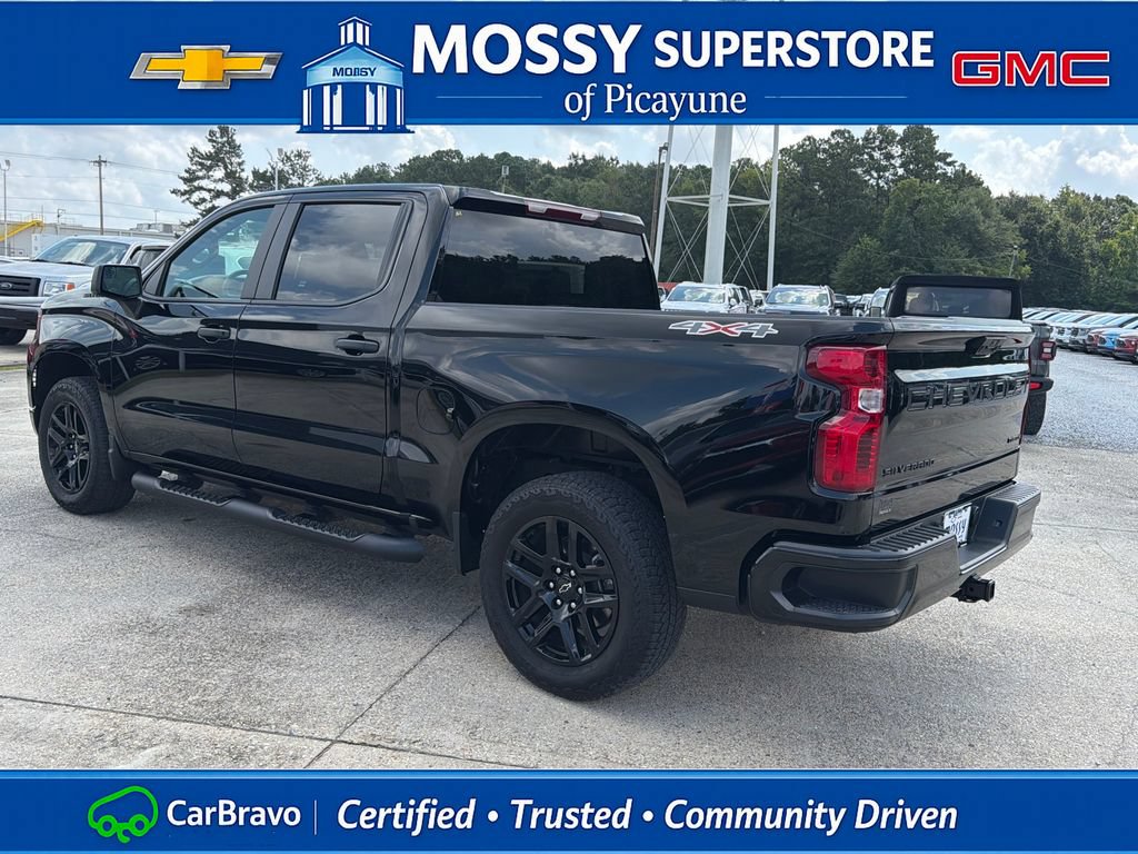 Certified 2025 Chevrolet Silverado 1500 Custom w/ Turbomax Blackout Package AWD/4WD video 4